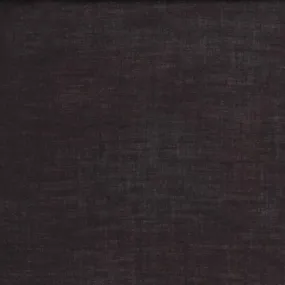 Deep Chocolate Cotton Voile Fabric