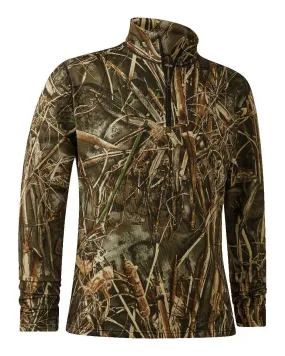 Deerhunter Game Half-Zip Long Sleeve T-Shirt