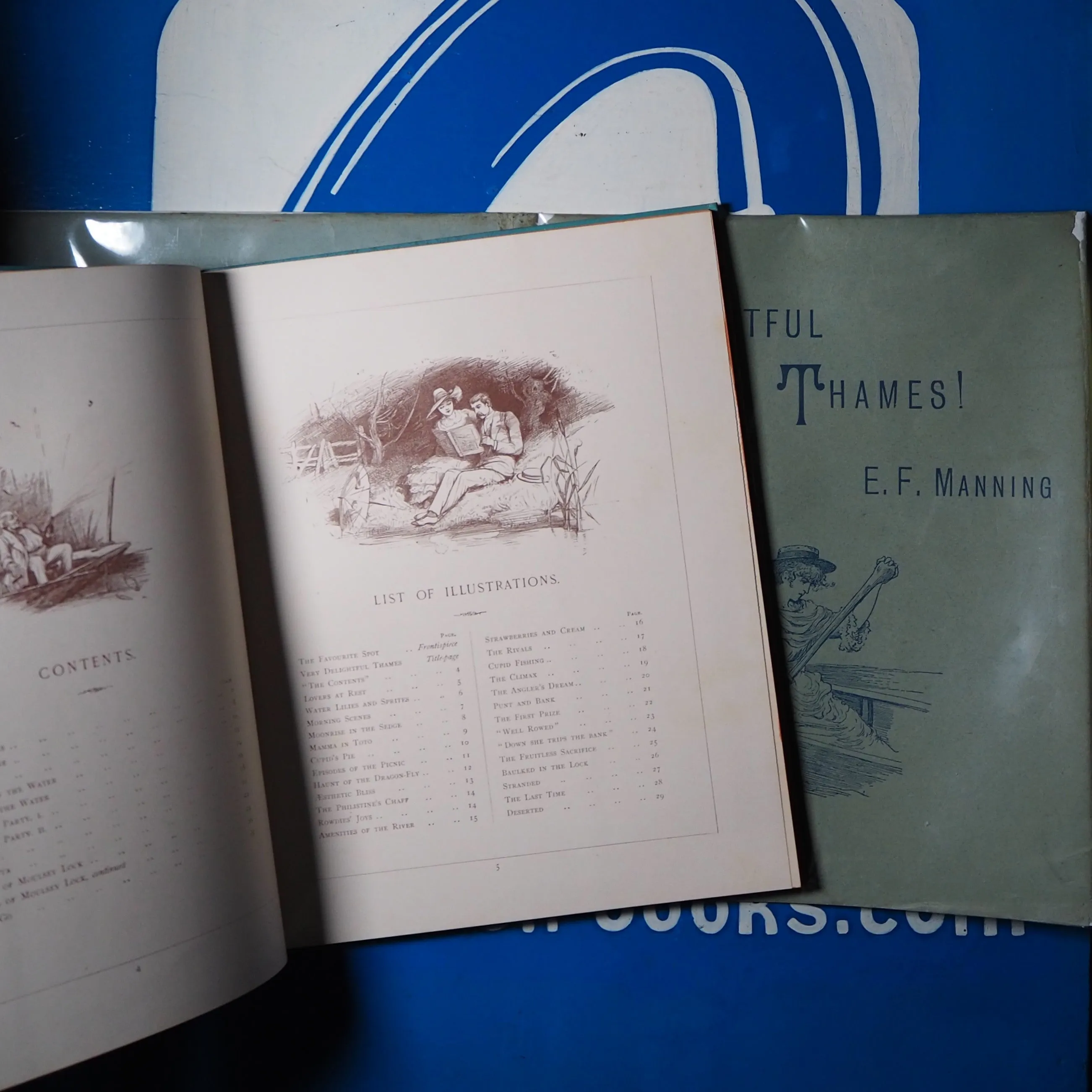 DELIGHTFUL THAMES. E.F. MANNING (Author), J.D. COOPER (Artist).Publication Date:1886. Condition, Fine