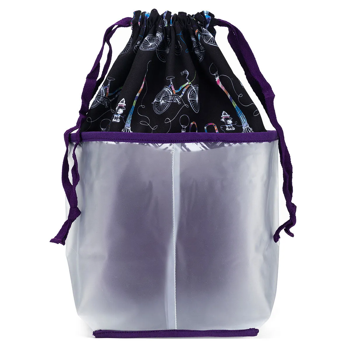della Q Chicken Boots Double Double Project Bag - Yarn Bombing