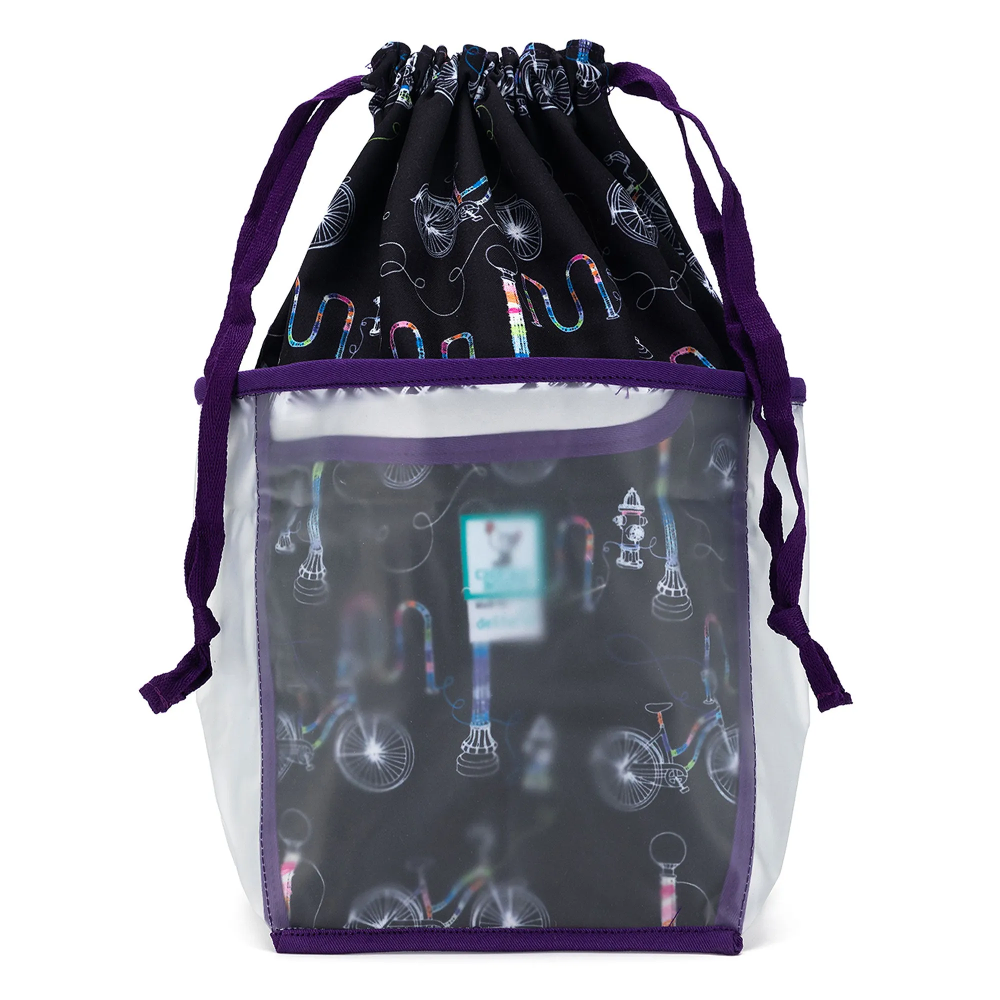 della Q Chicken Boots Double Double Project Bag - Yarn Bombing