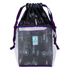 della Q Chicken Boots Double Double Project Bag - Yarn Bombing