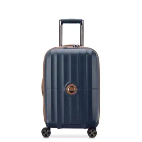 Delsey St Tropez 55cm Expandable Carry On Luggage - Navy