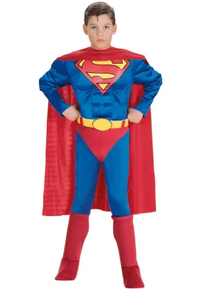 Deluxe Superman Muscle Chest Costume - Child
