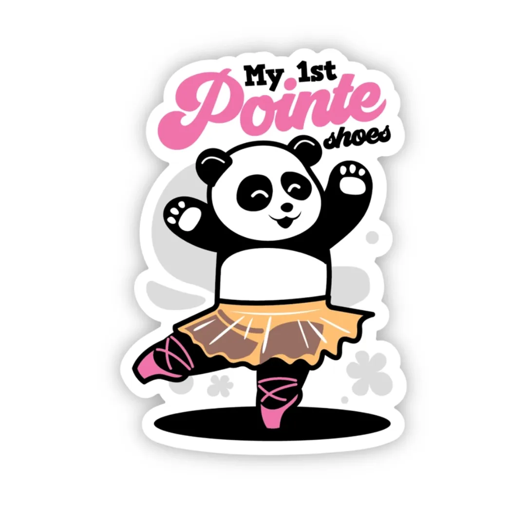 Denali & Co 1st Pointe Shoes Sticker