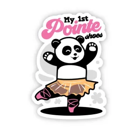 Denali & Co 1st Pointe Shoes Sticker