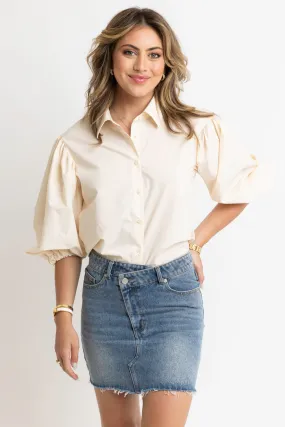 Denim Novelty Skirt