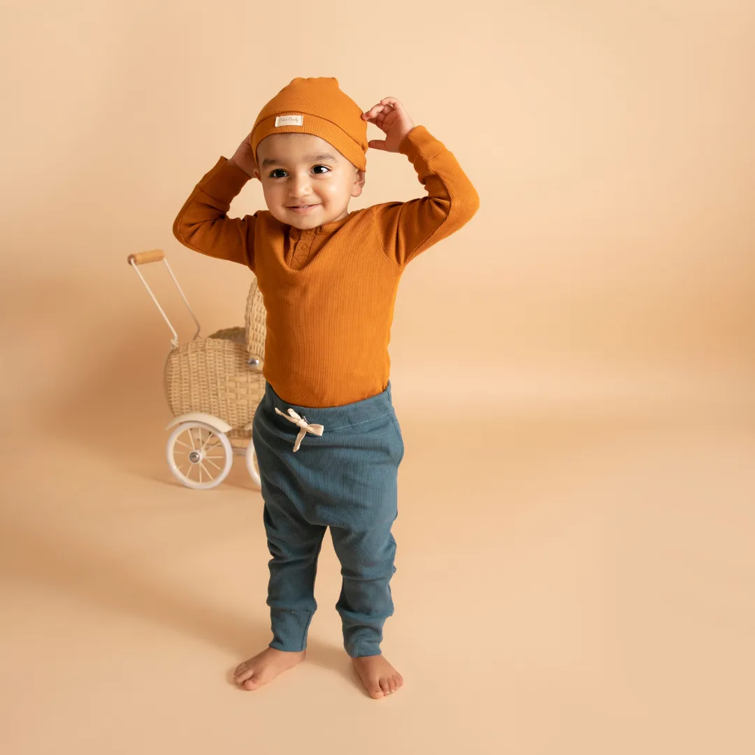 Denim Organic Drawstring Pant