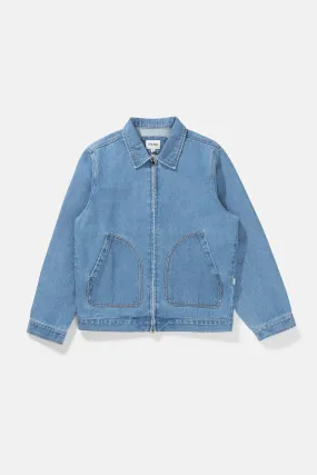 Denim Utility Jacket Worn Indigo