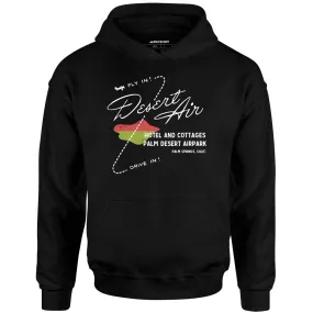 Desert Air Hotel & Cottages - Vintage Palm Springs, CA - Unisex Hoodie
