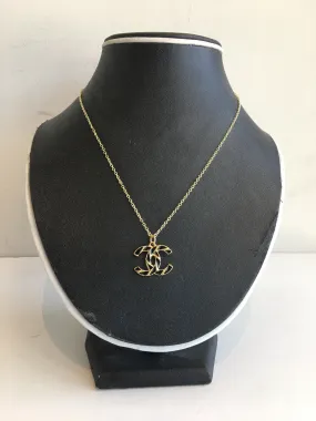 Designer Button Necklace