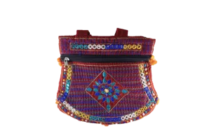Designer Embroidered Handbag