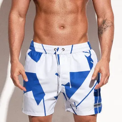 DESMIIT Beach Pants Swim Shorts Holiday Loose