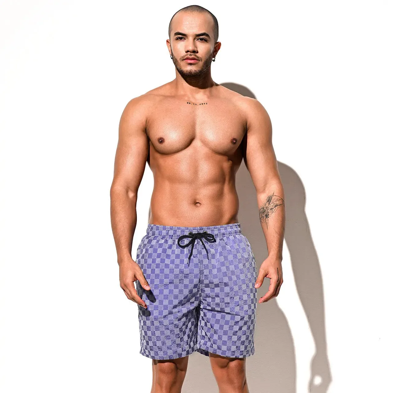 Desmiit Beach Pants Swim Trunks