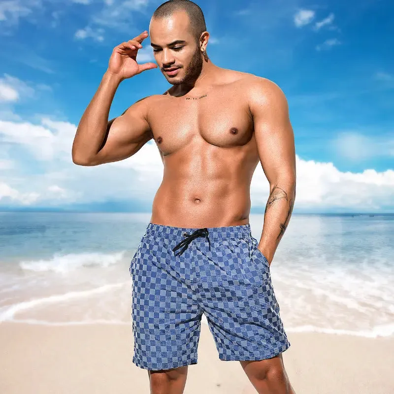 Desmiit Beach Pants Swim Trunks