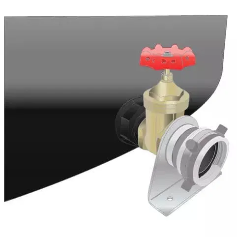 Devan 15,000 Ltr Fire Water Tank & Fire Connection Kit