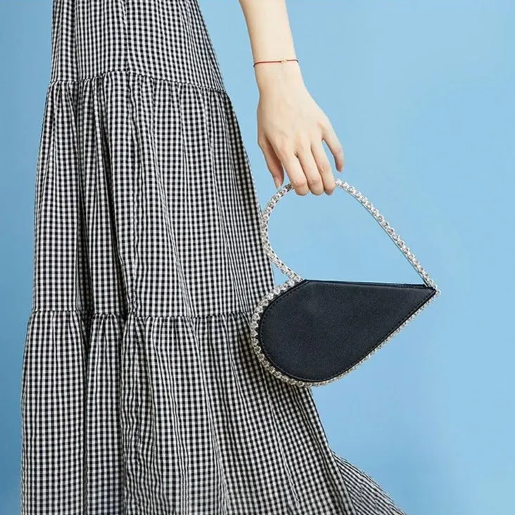 Diamond Heart Evening Clutch Bags - 4 Colors