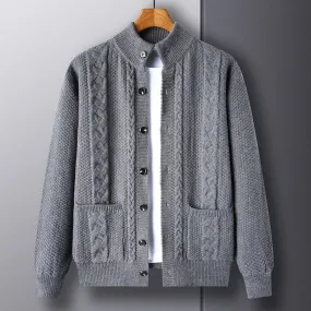 Diamond Plaid Thick Sweater
