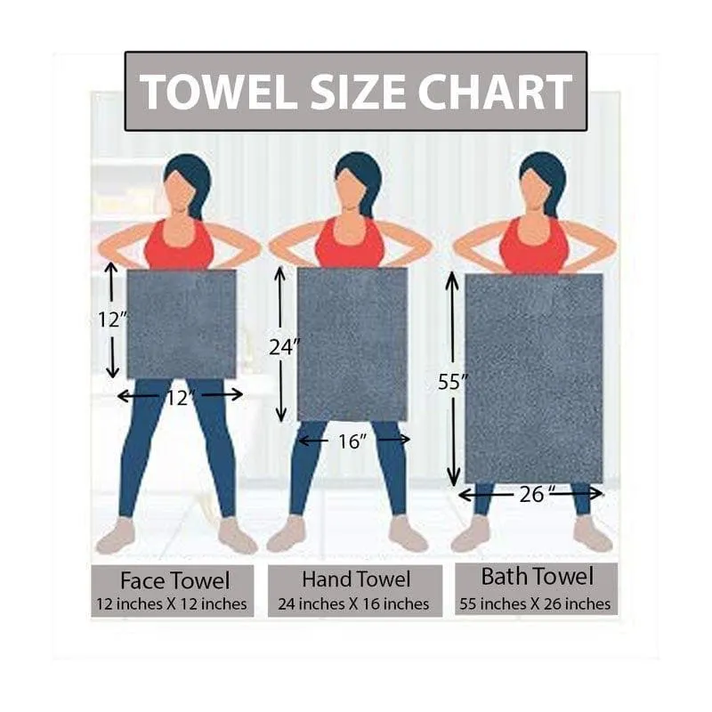 Diamondy Towel (Pink) - Set Of Eight