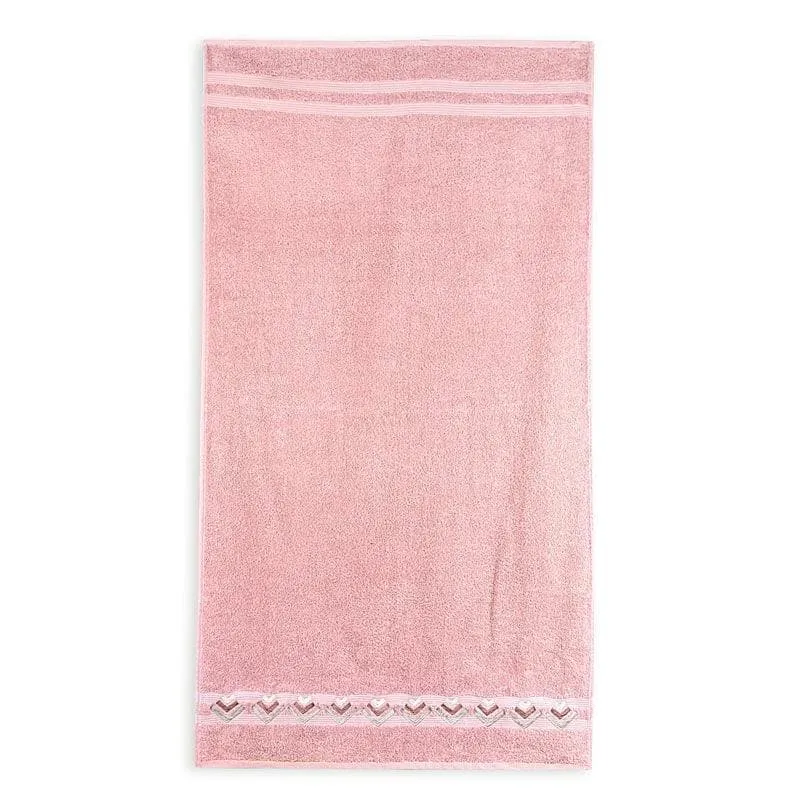 Diamondy Towel (Pink) - Set Of Eight