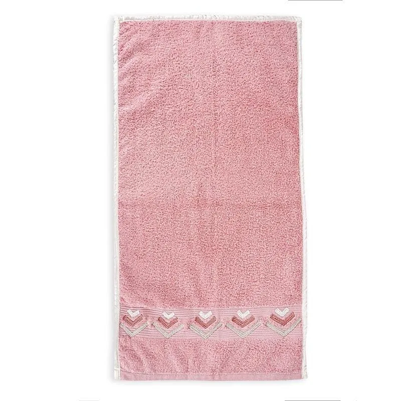 Diamondy Towel (Pink) - Set Of Eight