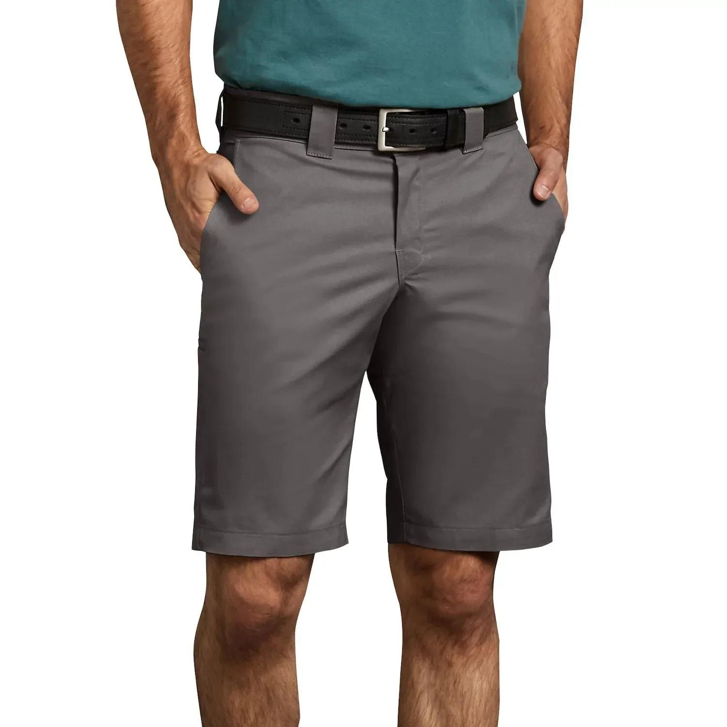 Dickies Men's Slim Fit Flat Front Work Shorts