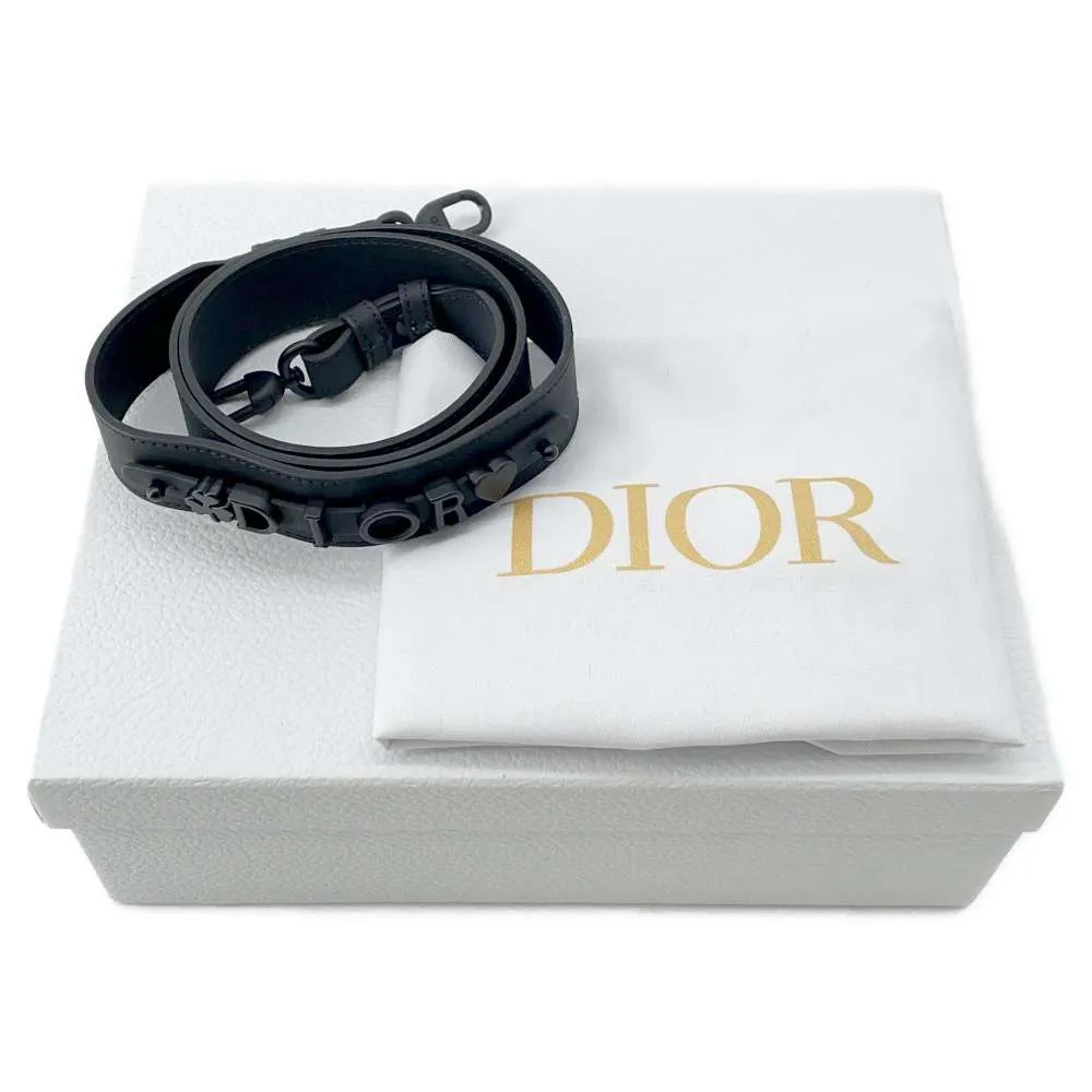 Dior Lady Dior Cannage Black M0538SLOI_M989 Ultra Matt Calf Leather Skin Size Small