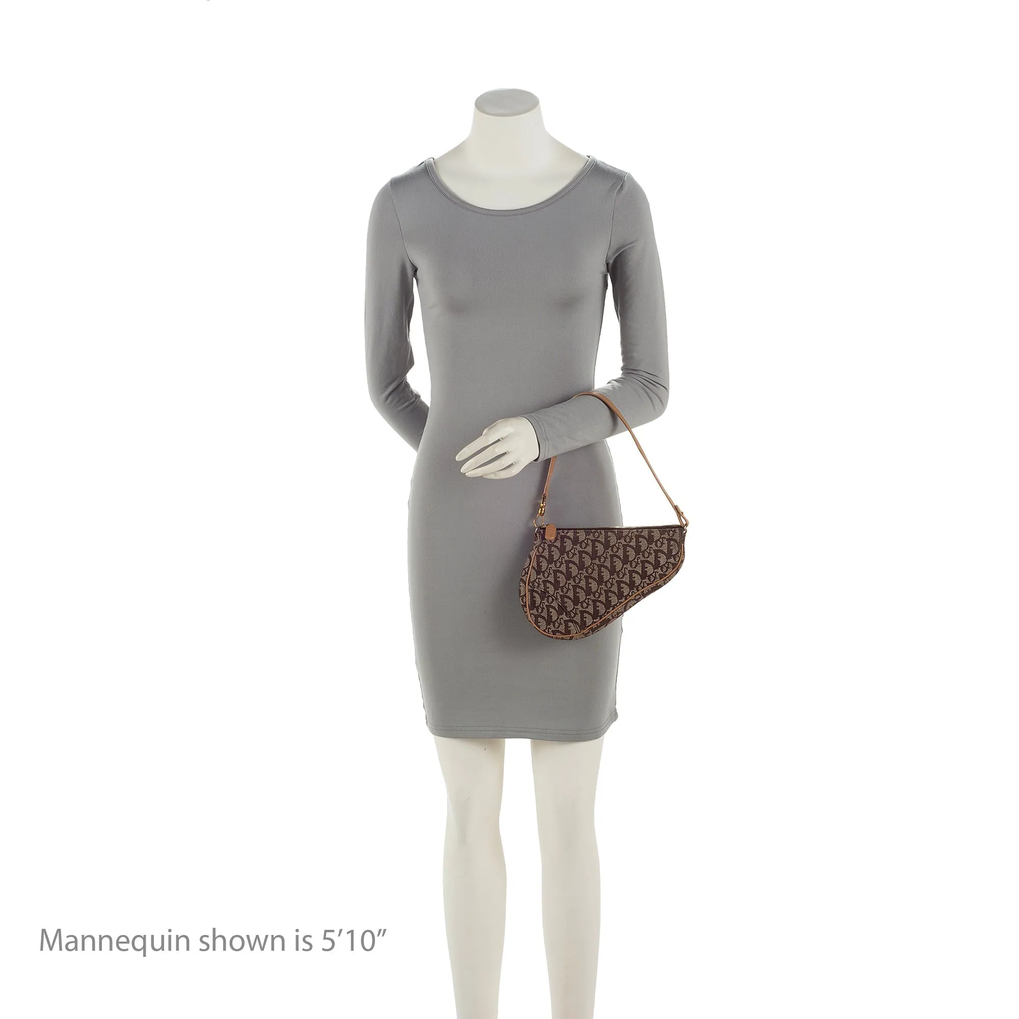 Dior Vintage Oblique Mini Saddle Bag (SHF-23257)