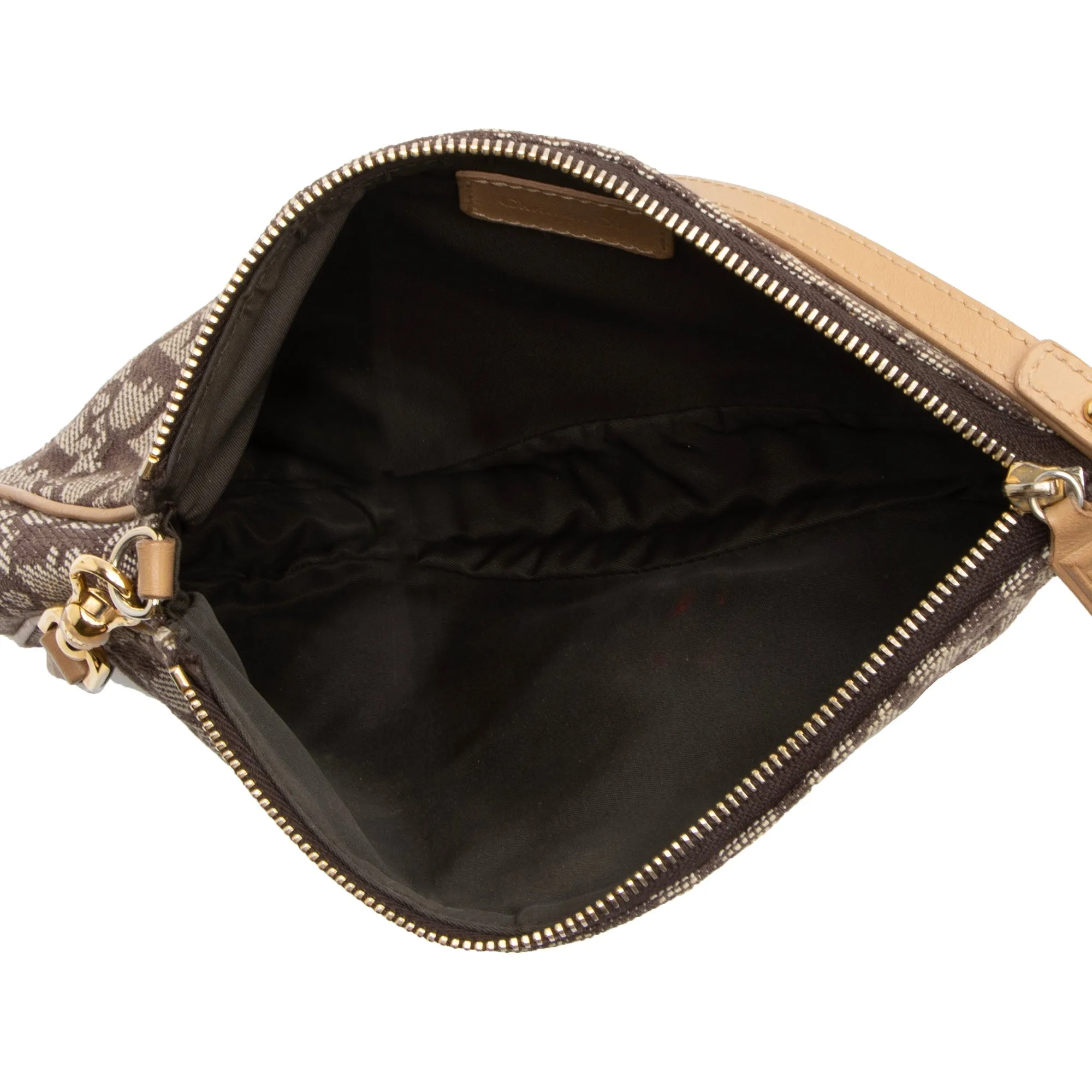 Dior Vintage Oblique Mini Saddle Bag (SHF-23257)