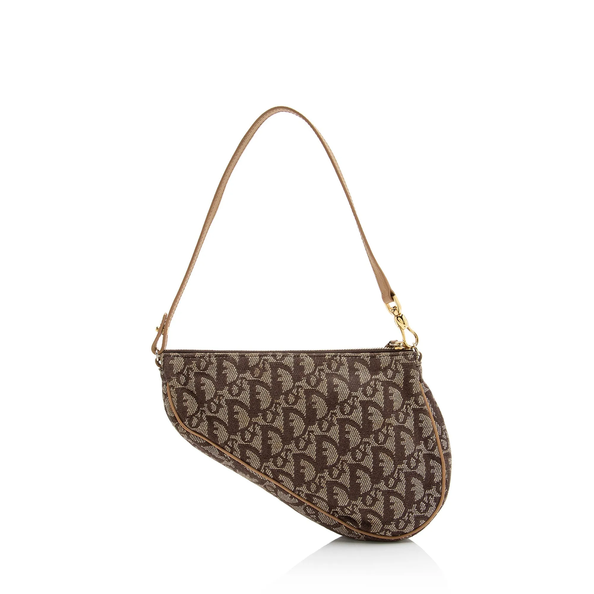 Dior Vintage Oblique Mini Saddle Bag (SHF-23257)