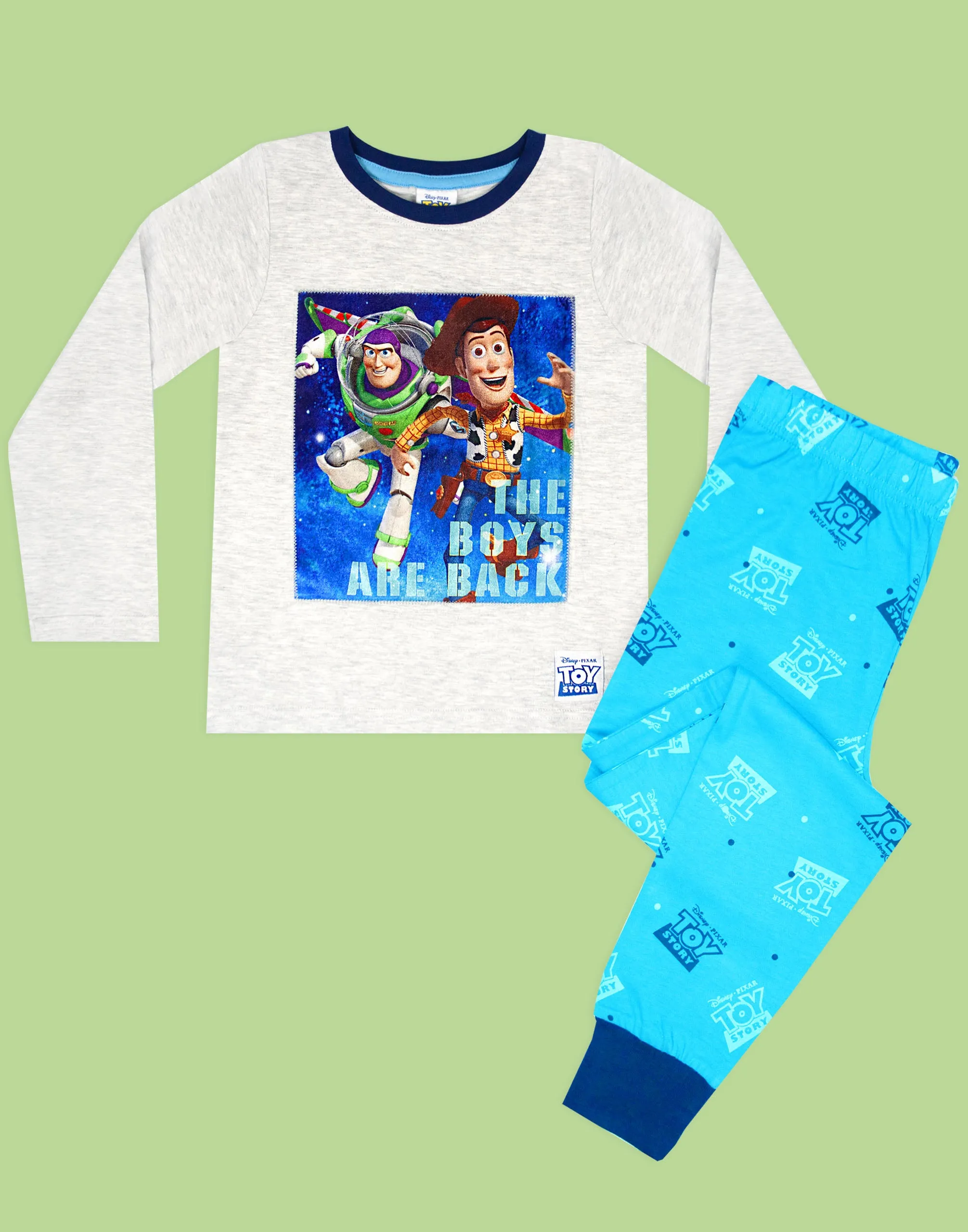 Disney Pixar Toy Story 4 The Boy's Are Back Woody And Buzz Boy's Pyjamas