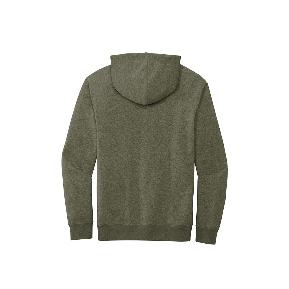 District DT6100 V.I.T. Fleece Hoodie - Heathered Olive