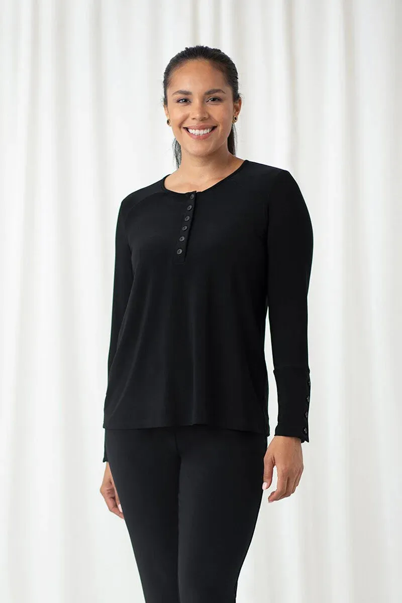 Diva Henley, Long Sleeves
