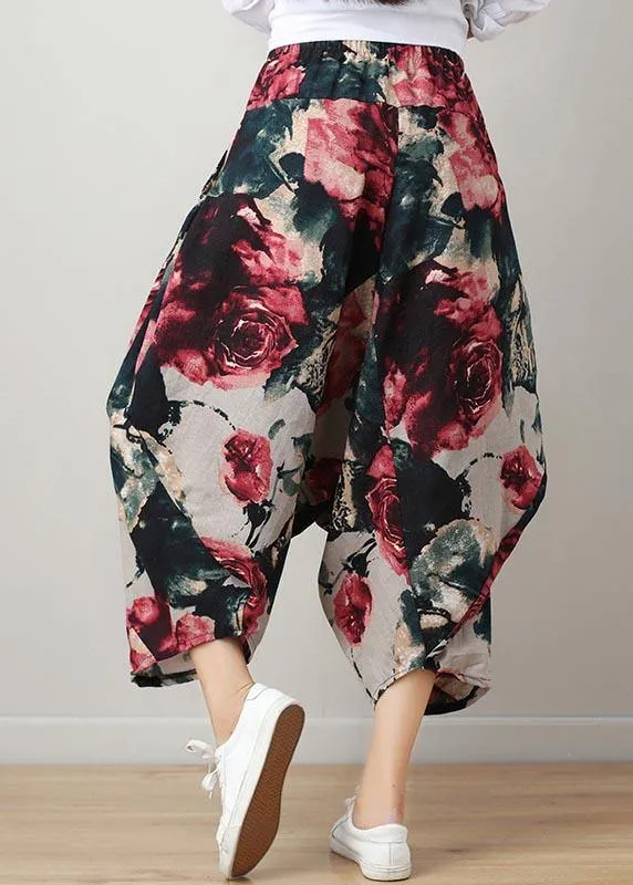 Diy Denim Blue Elastic Waist Pants