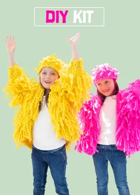 DIY Kit - Mini Fringe Coat - Merino No. 5