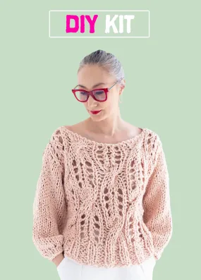DIY Kit - Off the Shoulder Sweater - Big Cotton