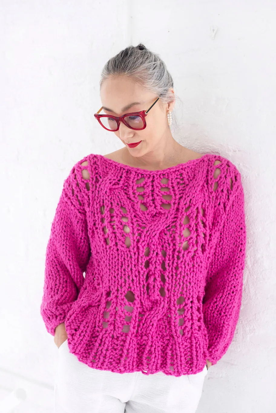 DIY Kit - Off the Shoulder Sweater - Big Cotton