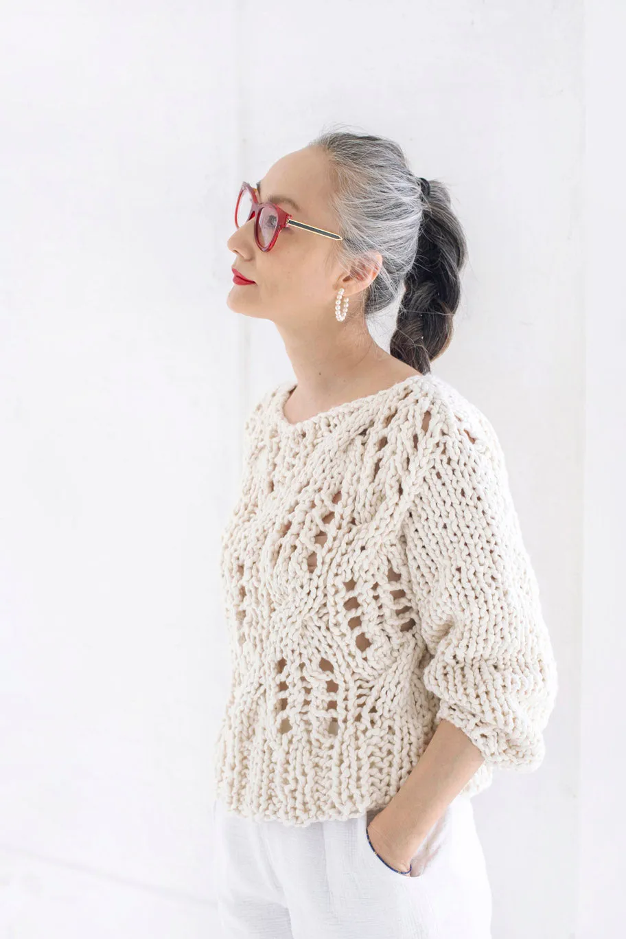 DIY Kit - Off the Shoulder Sweater - Big Cotton