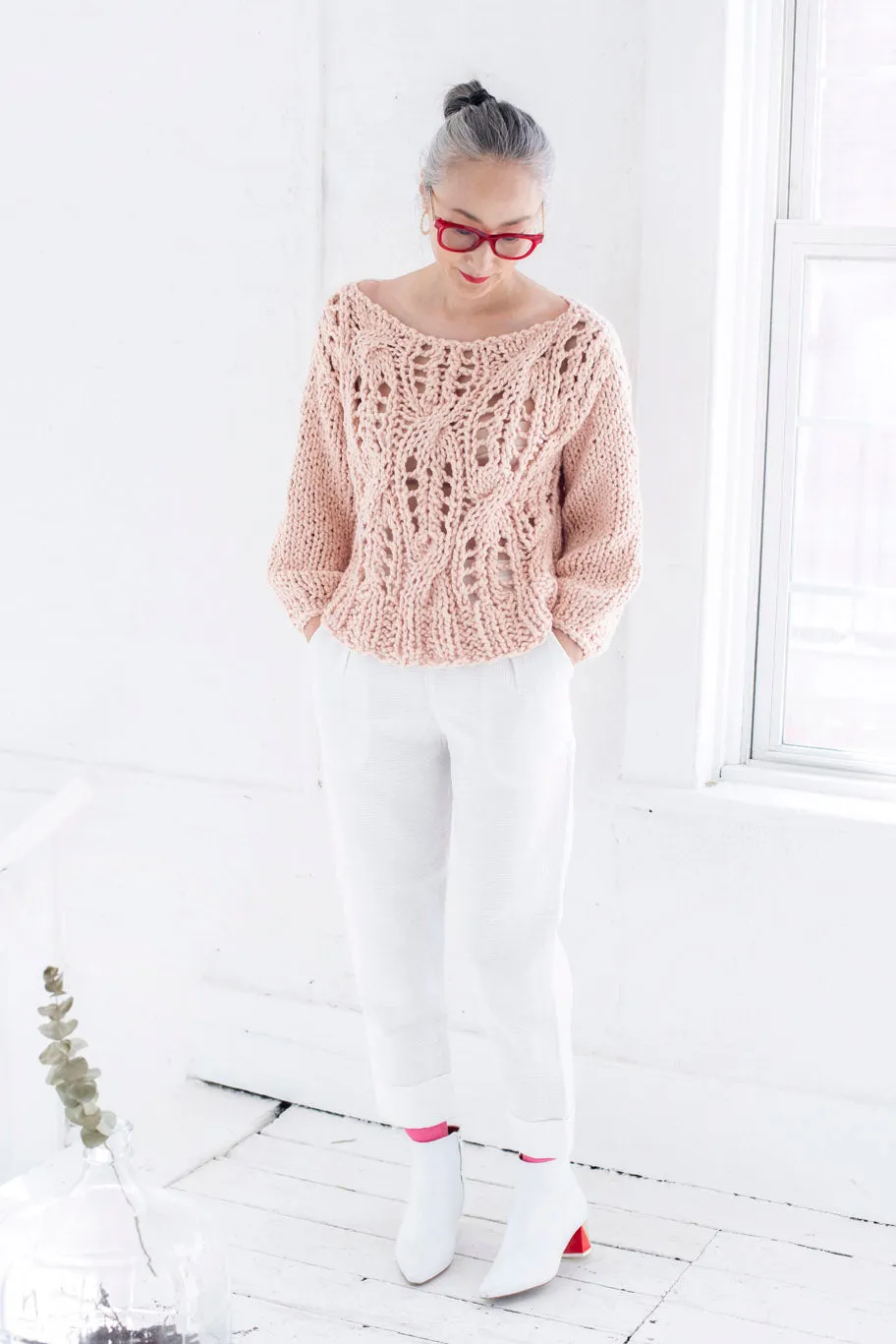 DIY Kit - Off the Shoulder Sweater - Big Cotton