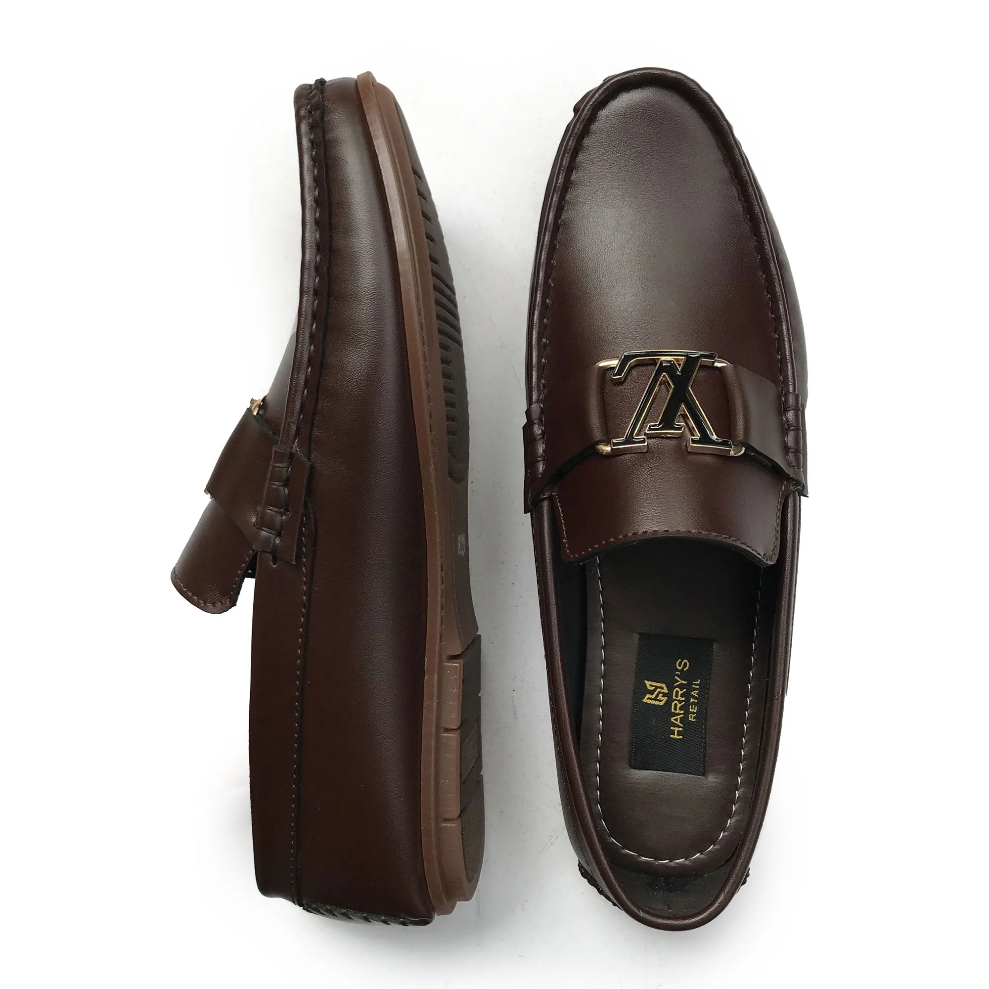 DL - L-V BROWN LOAFERS