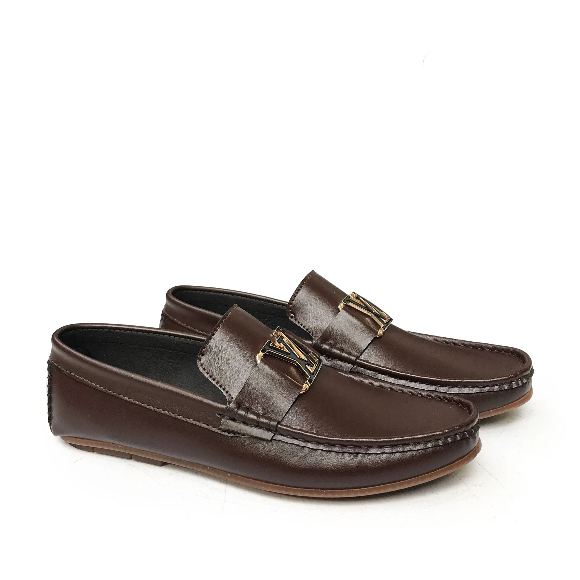 DL - L-V BROWN LOAFERS