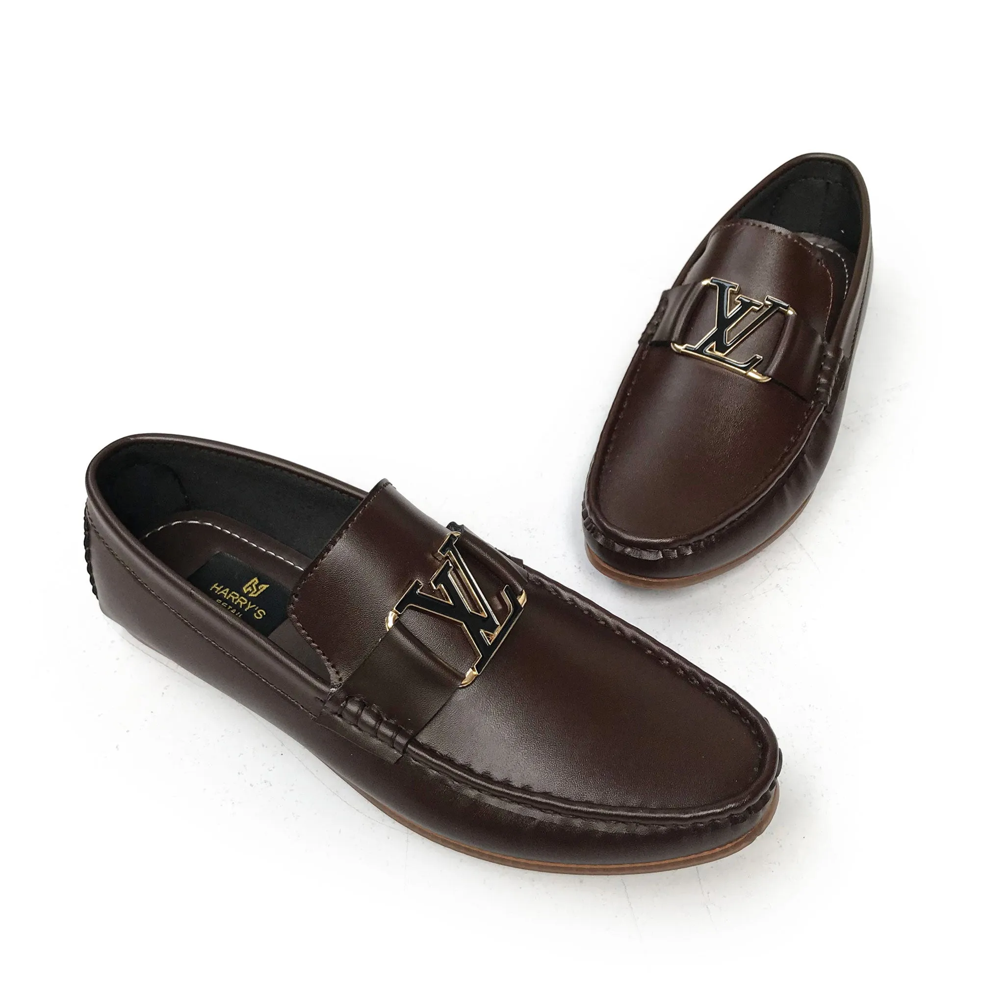 DL - L-V BROWN LOAFERS