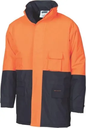 DNC 3766 Hi Vis Two Tone Parka