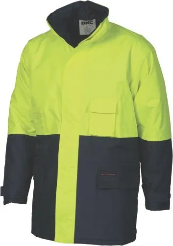 DNC 3766 Hi Vis Two Tone Parka