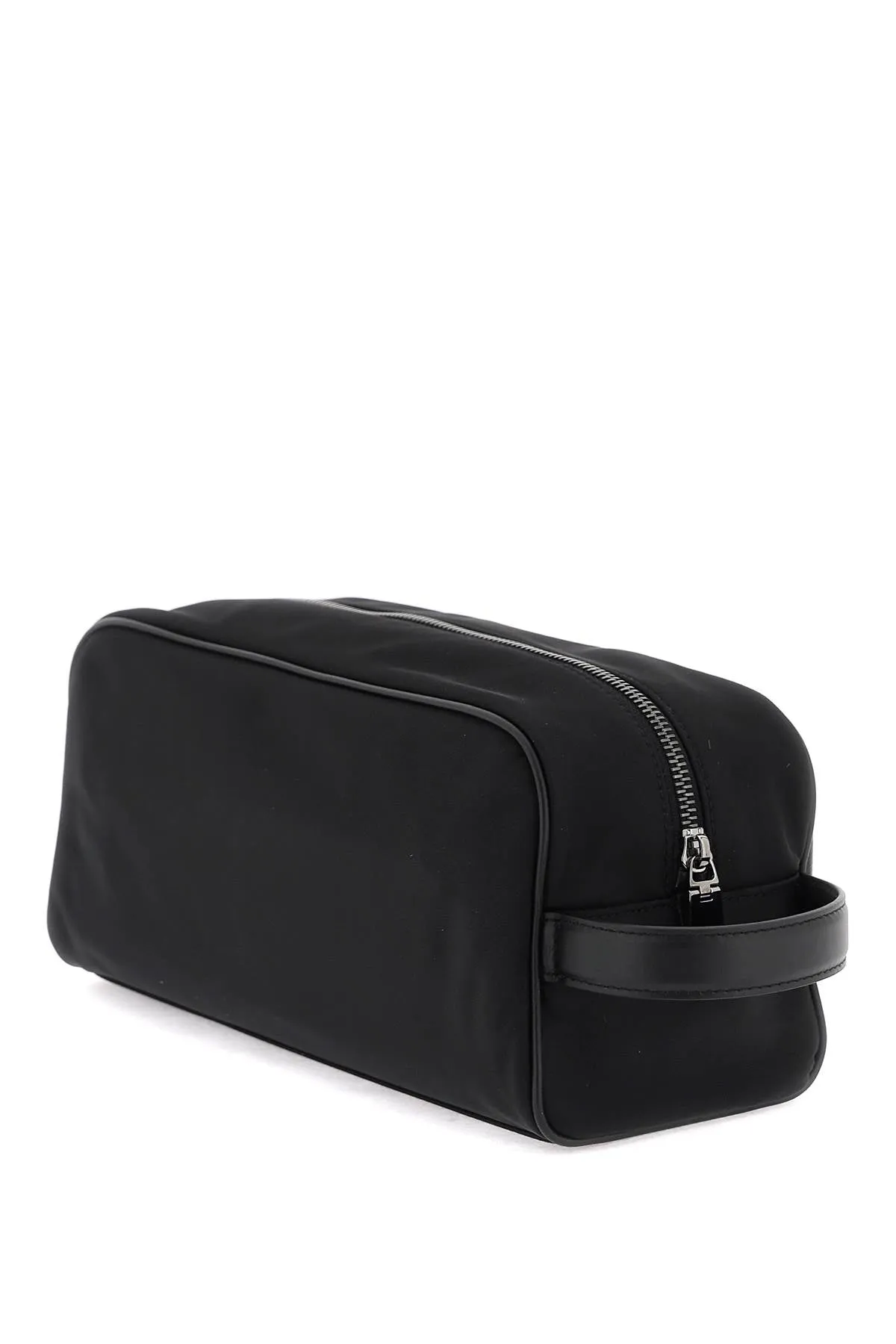 Dolce & gabbana leather and nylon vanity case