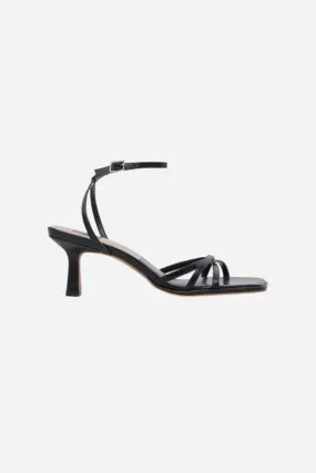 Dolce Vita Manji Heels in Midnight Patent Leather