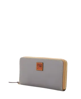 Dooney & Bourke Pebble Grain Large Zip Around Wallet