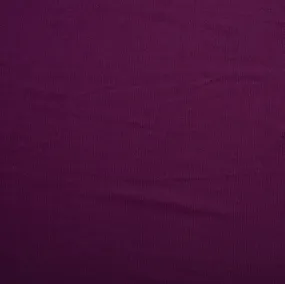 Double Brushed Spandex Knit - Eggplant