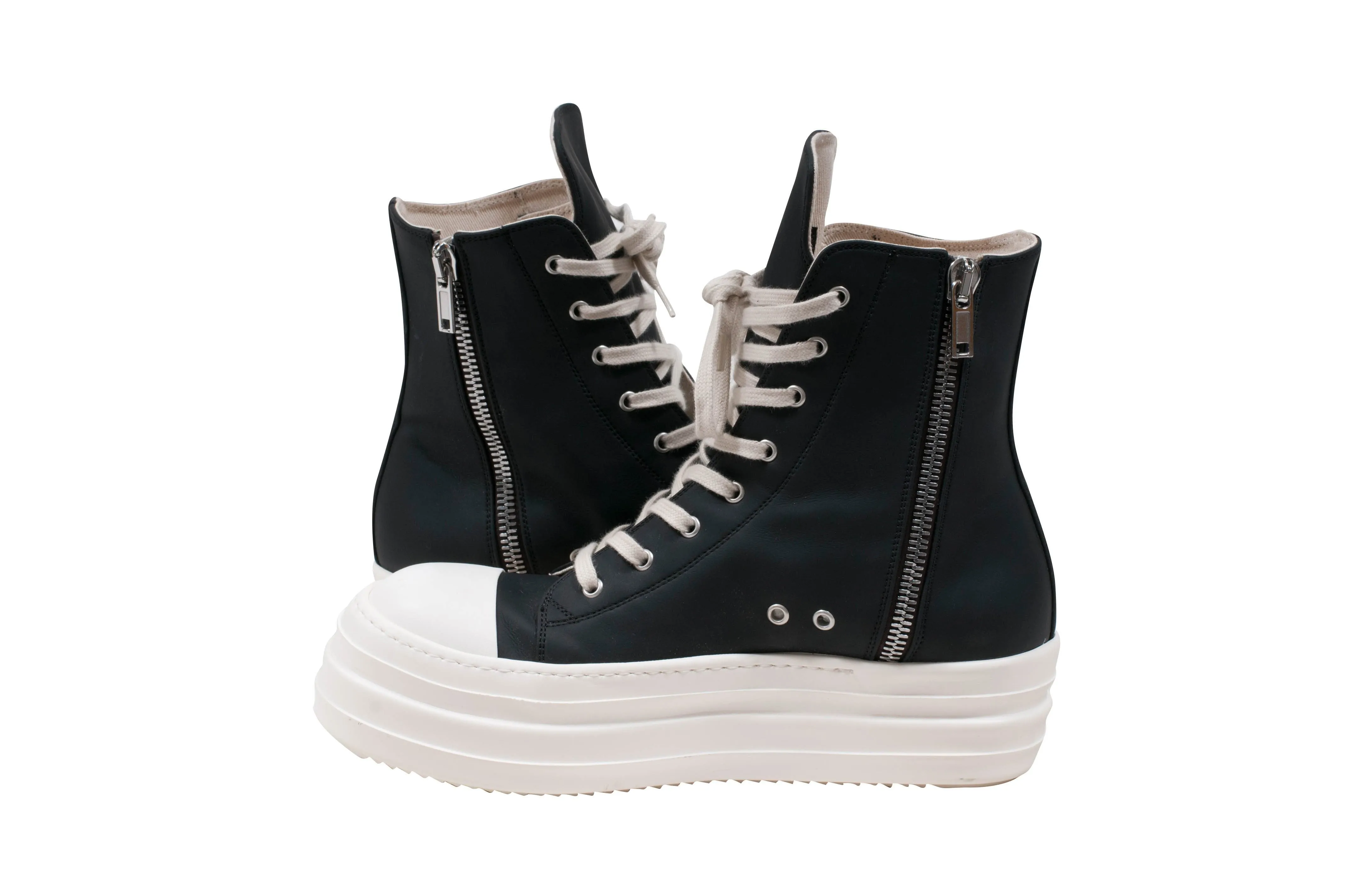 Double Bumper High Top Ramones Sneakers