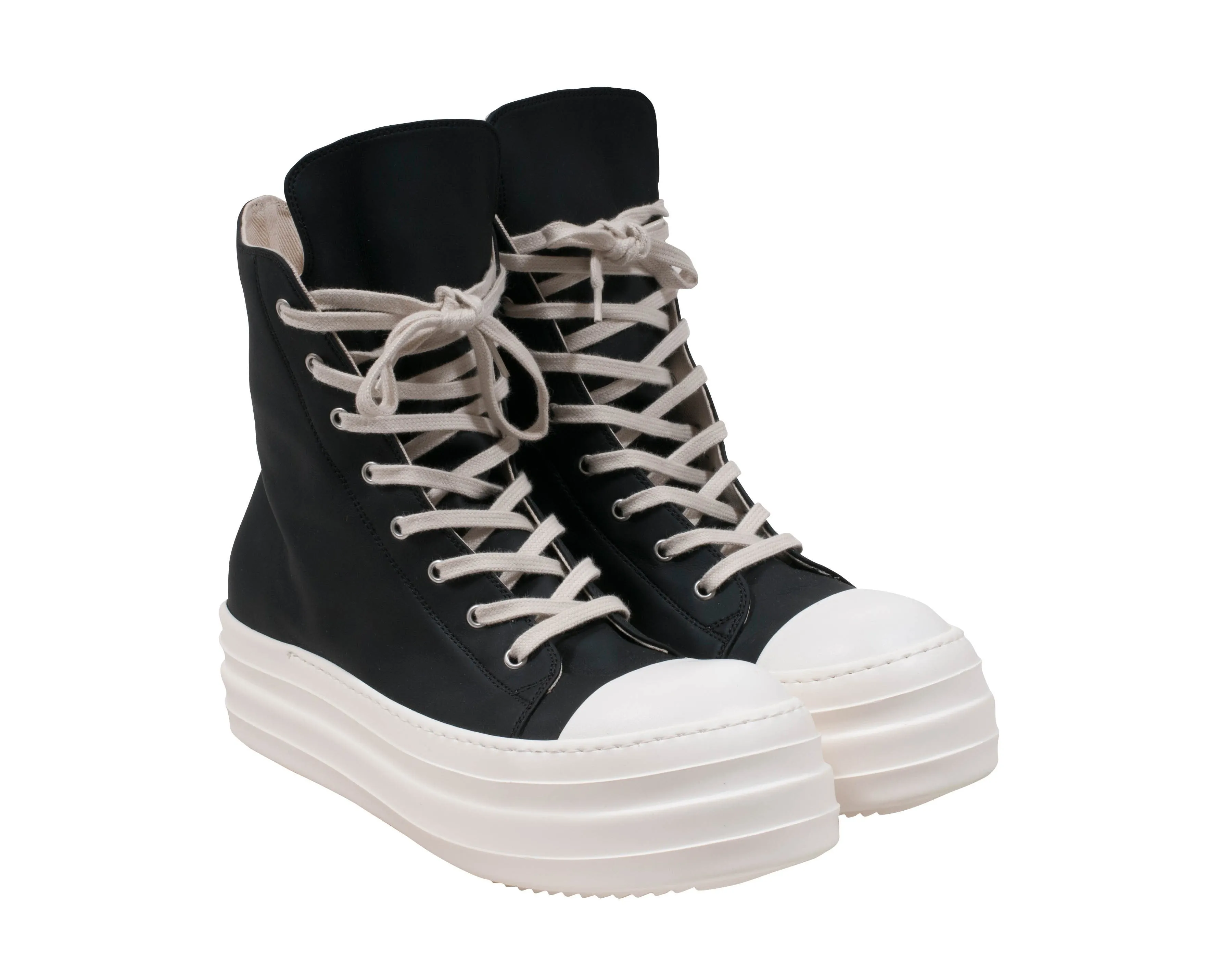 Double Bumper High Top Ramones Sneakers